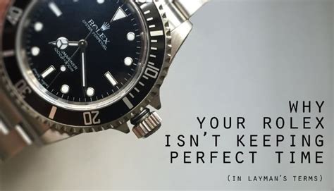 exposed time su un rolex|Why Your Rolex Isn't Keeping Perfect Time .